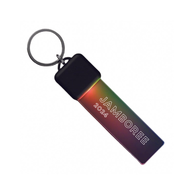 Multi-colour Light Up Keychain (Jamboree 2024)
