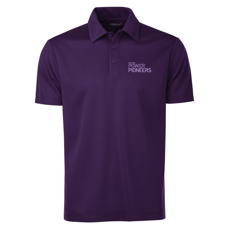 Coal Harbour® Snag Resistant Polo Shirt - Purple (Vintage Logo)