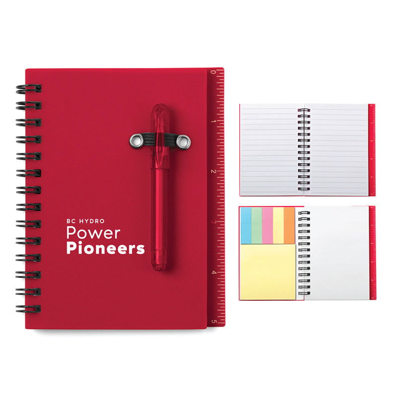 Notebook Bc Store All-In-One Mini Notebook Set | BC Hydro Power Pioneers Online Store