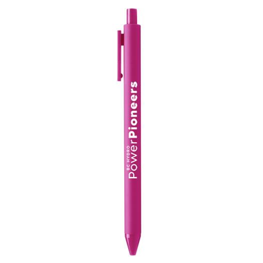 Soft Touch Pen - Pink w/Pink Ink