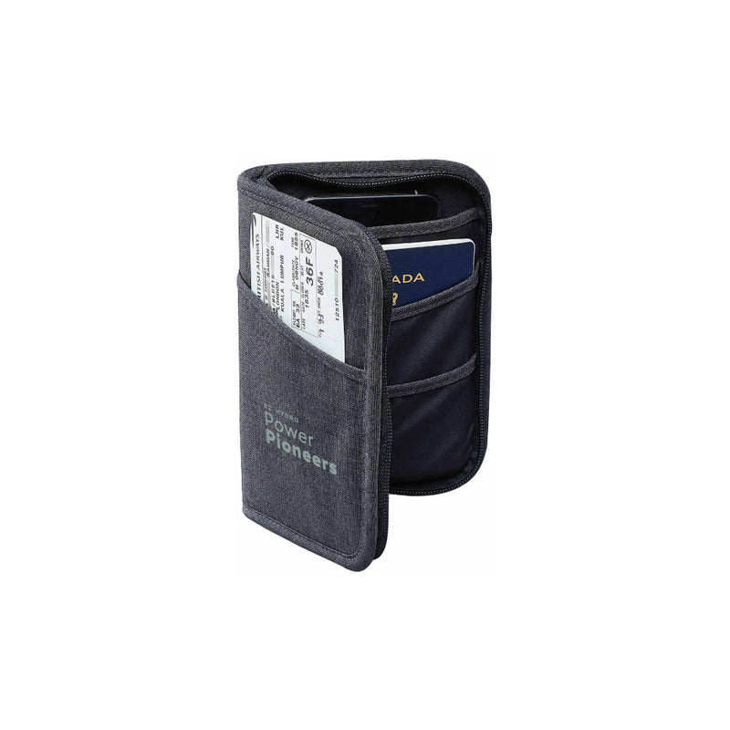Stormtech™ Cupertino RFID Passport Wallet - Graphite/Black