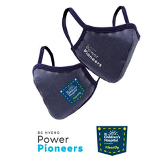 Power Pioneers & BC Children's Hospital Face Mask - Jean Up