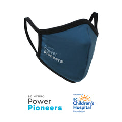 Power Pioneers & BC Children's Hospital Face Mask - Spruce